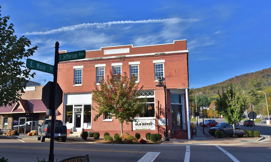 The restoration of the Old Hotel, West Jefferson, NC image