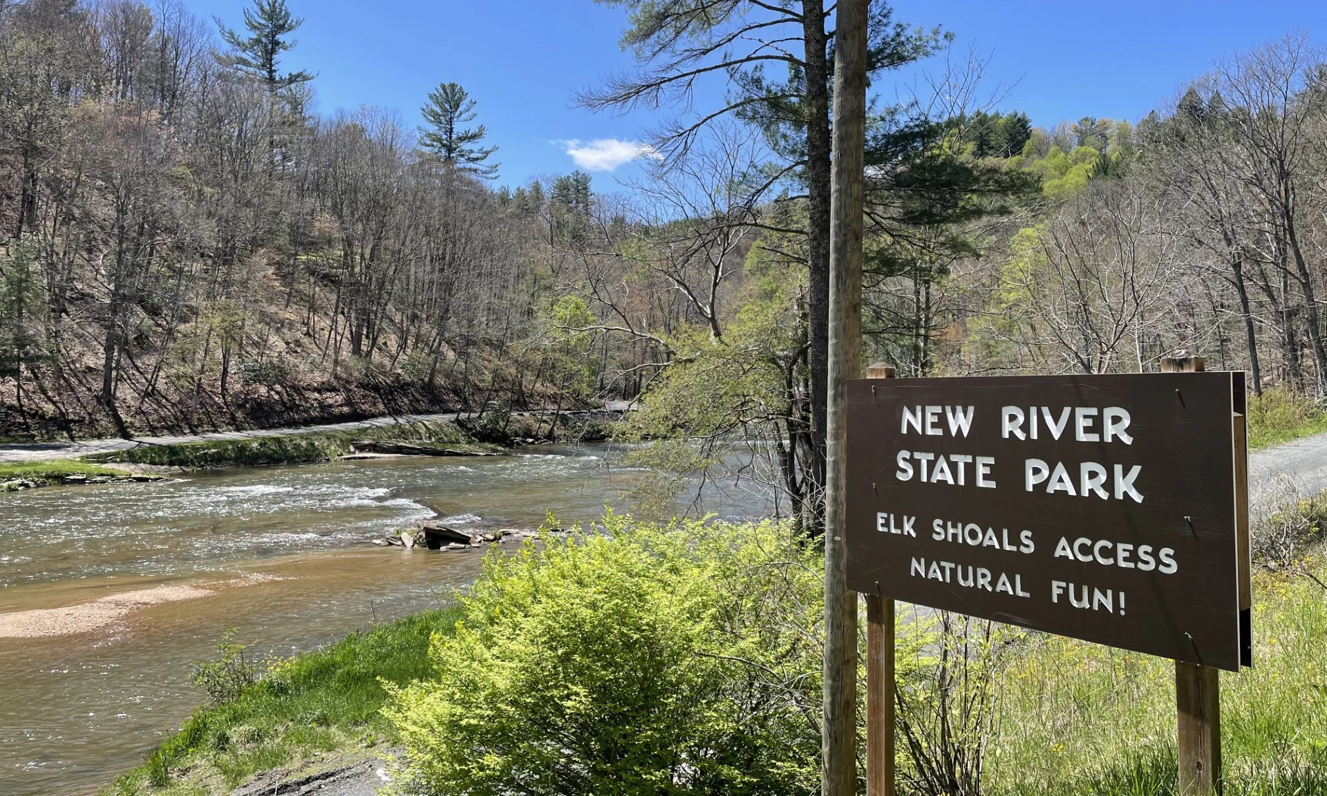 Elk Shoals New River State Park image