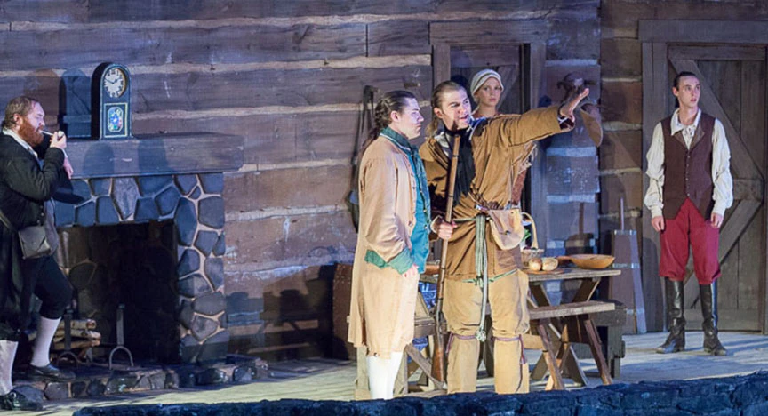 Join in celebrating the 65th Season of a “Horn in the West” image