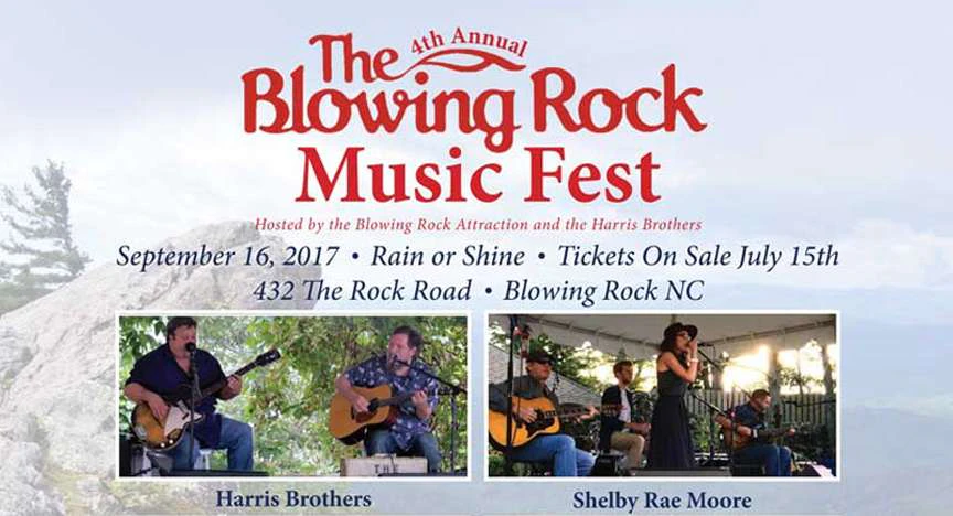 The 4th Annual Blowing Rock Music Festival image