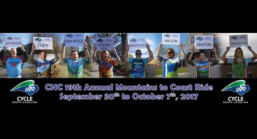 Cycle NC Mountains to Coast Ride image