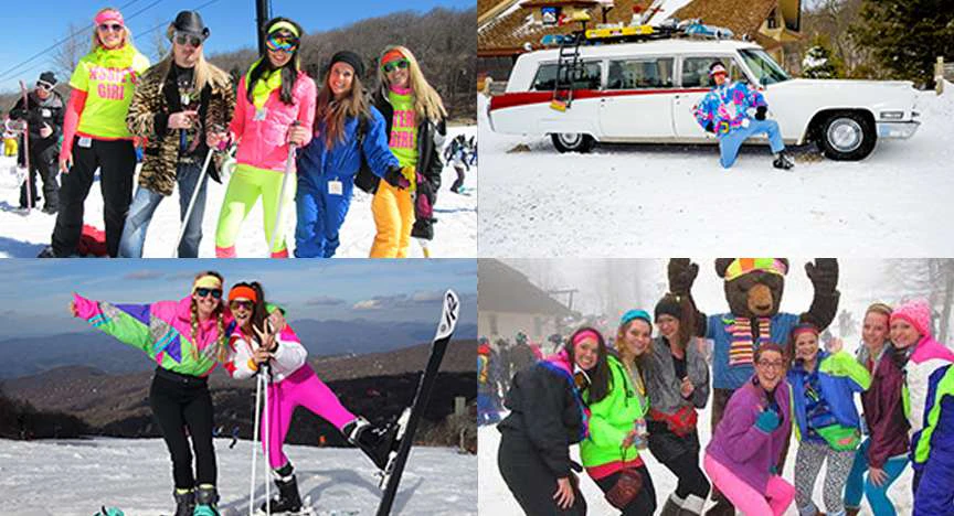 Totally 80s Retro Ski Weekend at Beech Mountain image