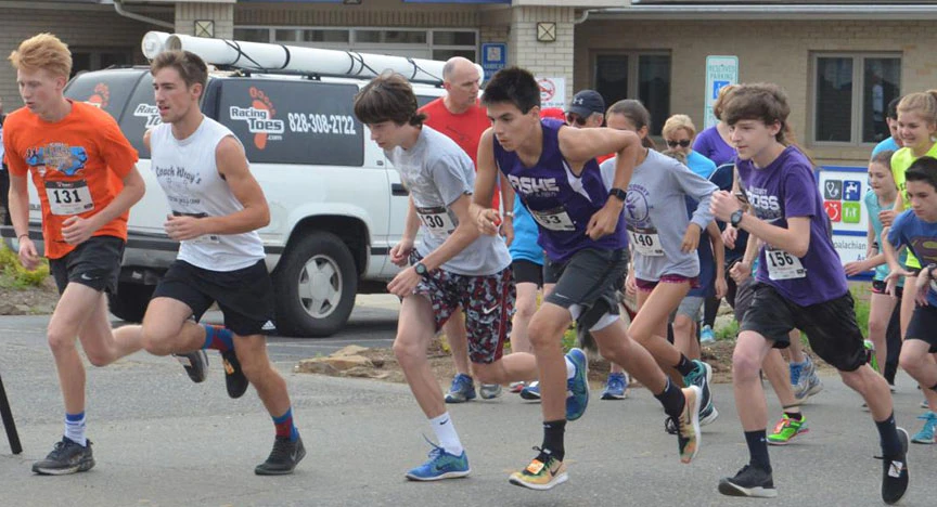 Ashe Dash 5k and Fun Run Supporting Ashe School Based Health Center image