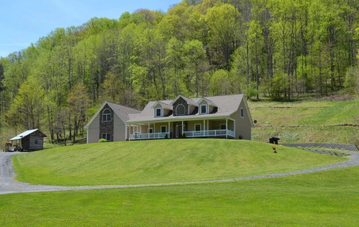 Creek-side Living: Secluded Mountain Estate in Ashe County image