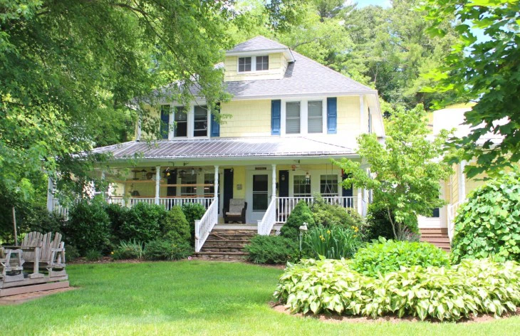 Lovingly Restored Riverfront Farmhouse in Southern Ashe County image